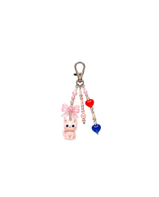 L&V X PA small keychain w/ bow