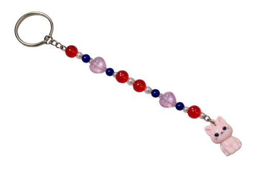 L&V X PA single strand keychain