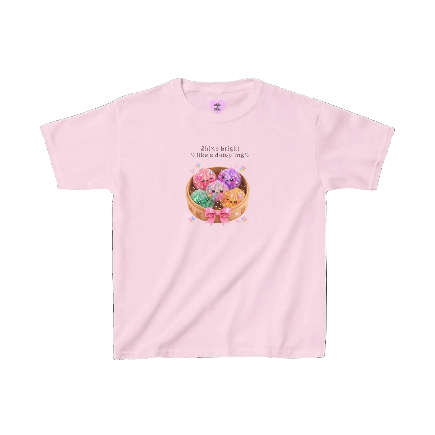 Kids Glitter Dumpling Cotton™ Tee