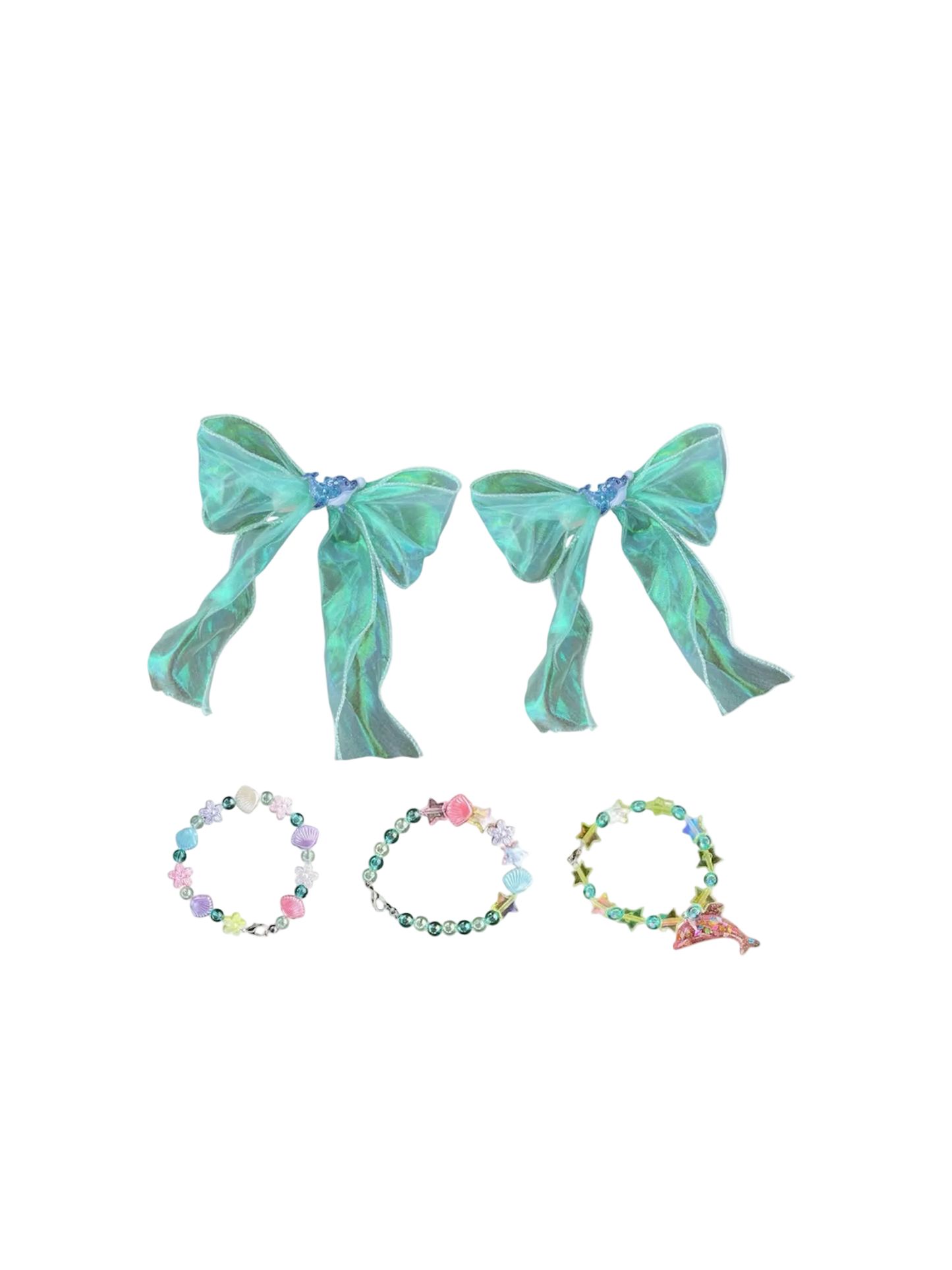 Summer Edition Bow & Bracelet Set