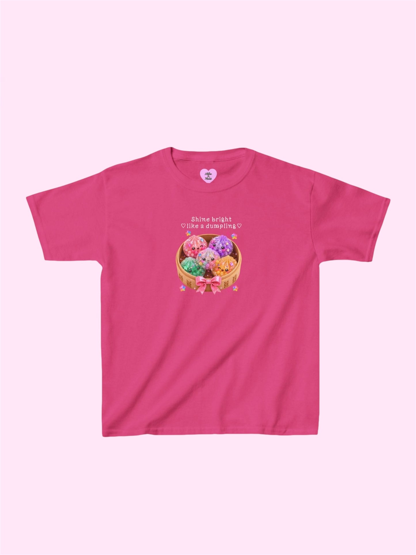 Kids Glitter Dumpling Cotton™ Tee
