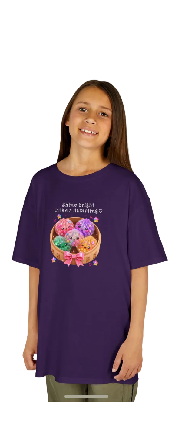 Kids Glitter Dumpling Cotton™ Tee