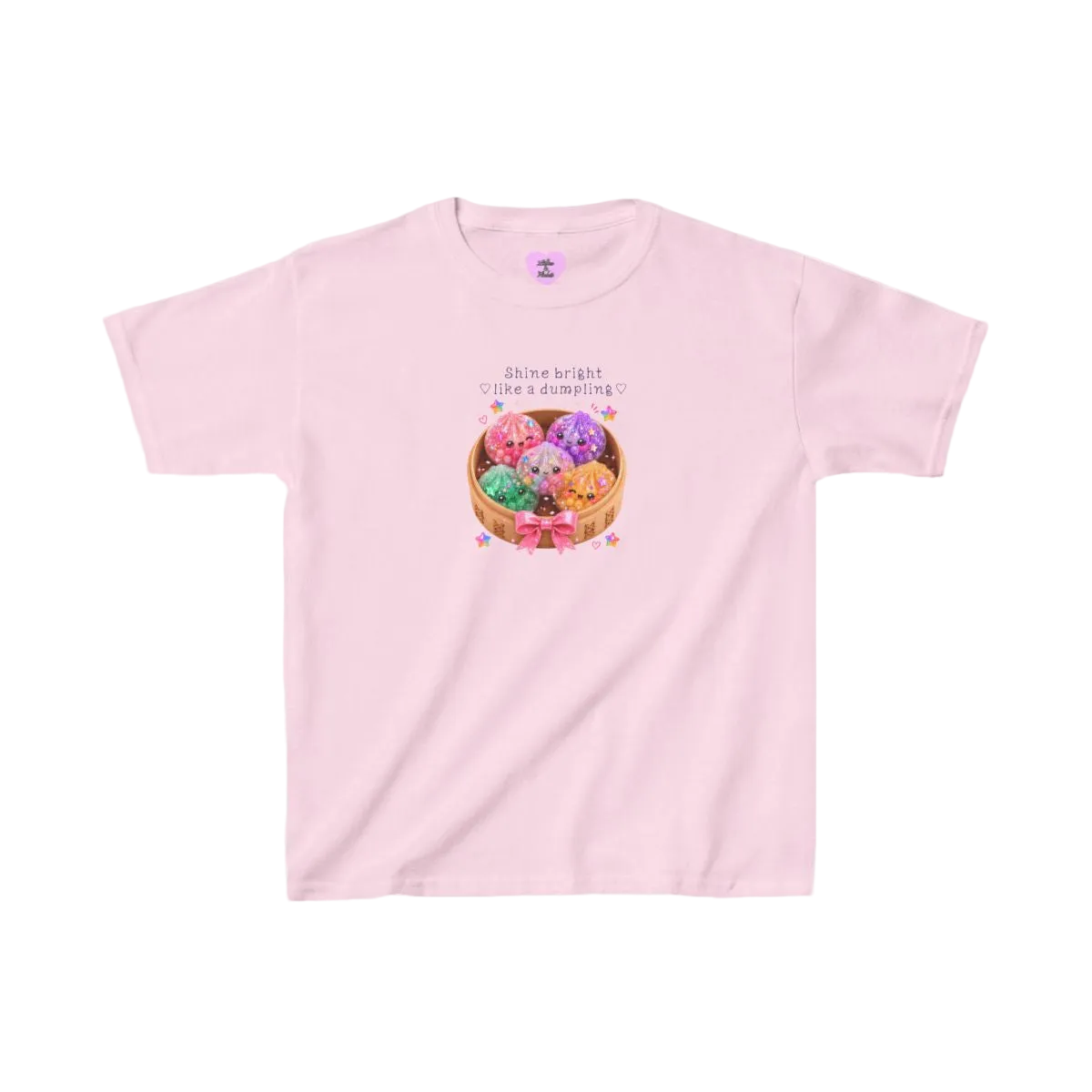 Kids Glitter Dumpling Cotton™ Tee